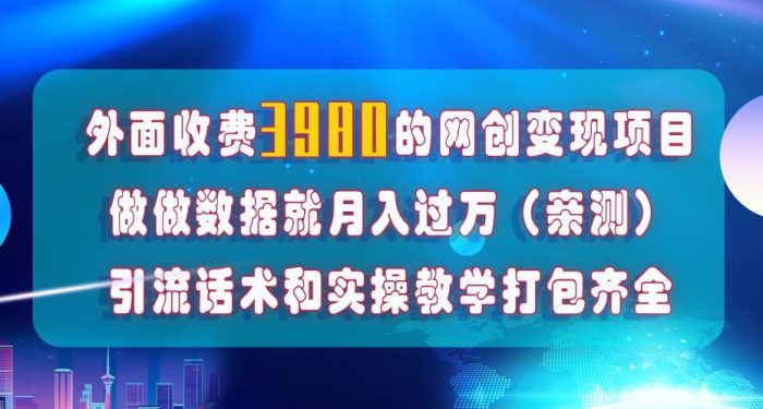 全媒体数据流量优化,月入1W+,外面收费4000+的项目-大牛创业笔记